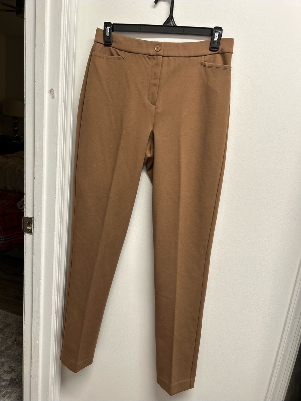 Women’s TALL Tailored Ponte Dress Pants — Brown